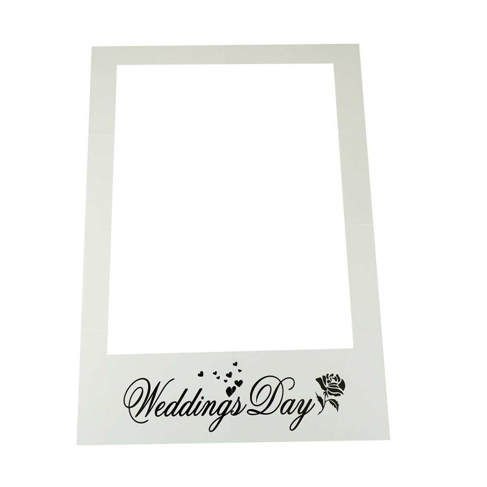 Romantic Wedding Photo Frame Photo Props Booth Wedding Favors DIY Anniversary/Wedding Party Creative Photo Decoration