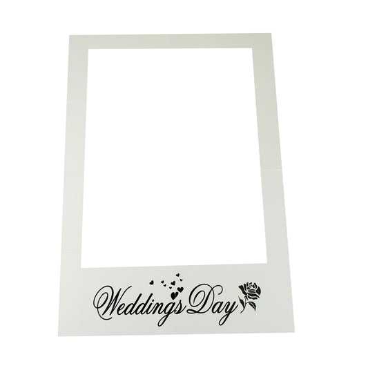 Romantic Wedding Photo Frame Photo Props Booth Wedding Favors DIY Anniversary/Wedding Party Creative Photo Decoration