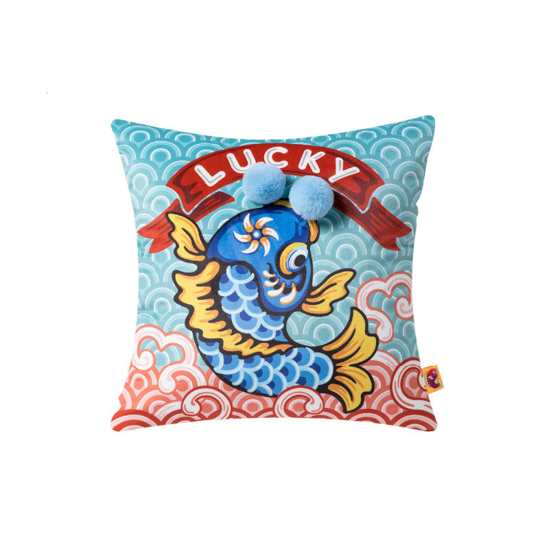 New Chinese Red Wedding Gift Pillow