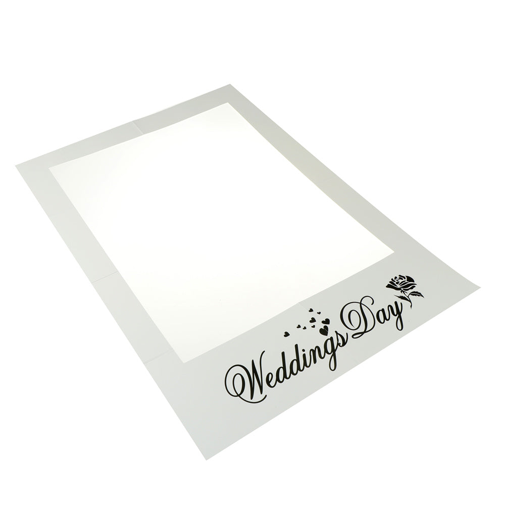 Romantic Wedding Photo Frame Photo Props Booth Wedding Favors DIY Anniversary/Wedding Party Creative Photo Decoration