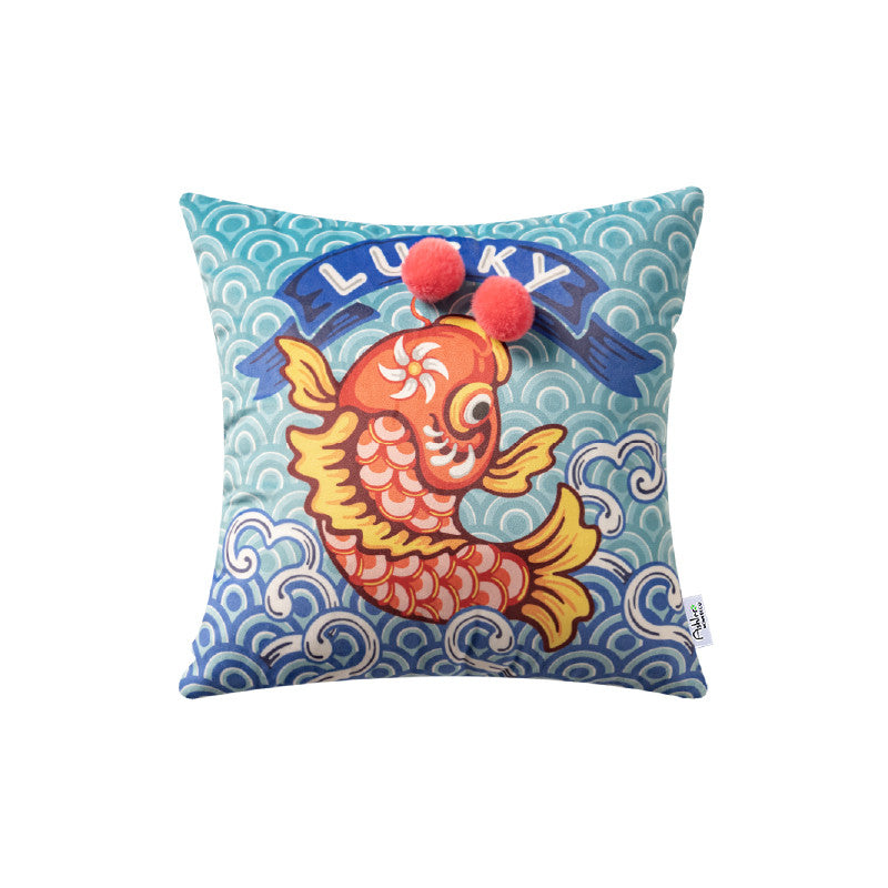 New Chinese Red Wedding Gift Pillow